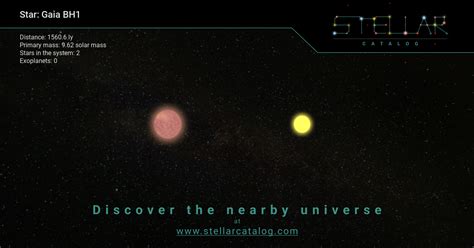 Gaia BH1 | Stellar Catalog