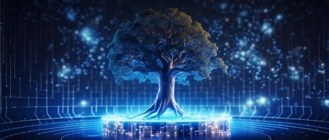 Premium Ai Image Animated Tree