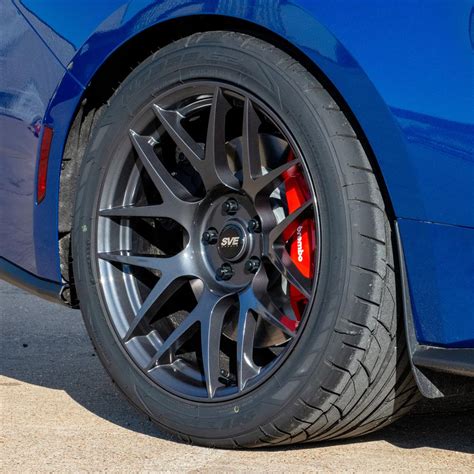 Sve Mustang R Wheel Nitto Tire Kit X Gloss Graphite