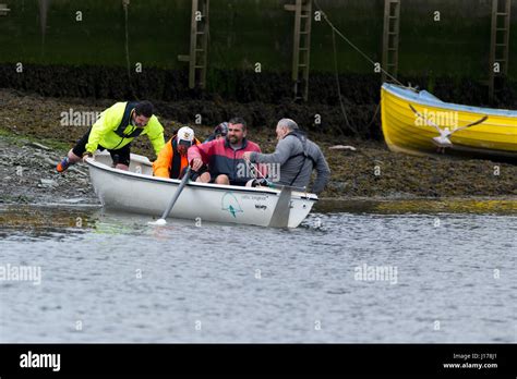 Aberystwyth men's Celtic Challenge rowing team out training for the ...