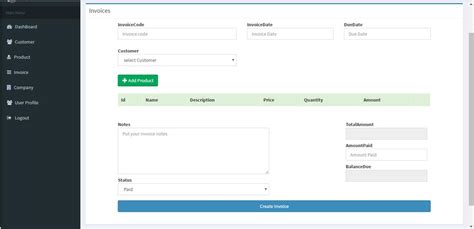 Easy Invoice Generator Aspnet Mvc By Kodauthor Codecanyon