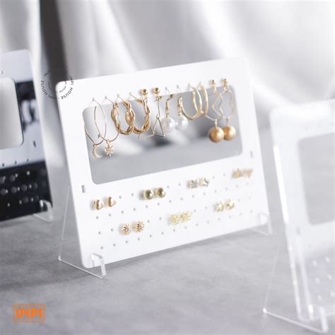 Jual Display Anting Stand Akrilik Pajangan Anting Set Inpi House