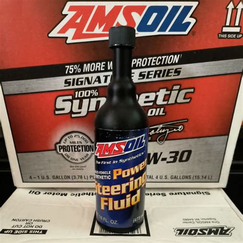 Ready Stock Amsoil USA SYNTHETIC MULTI VEHICLE POWER STEERING FLUID