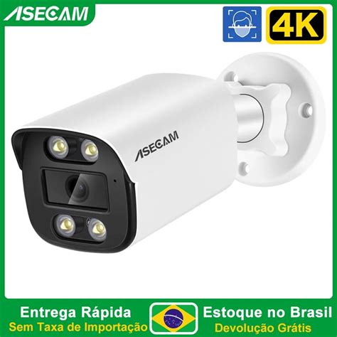 Mp K Camera De Seguran A Ai Detec O De Rosto H Onvif Rtsp Cor