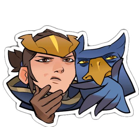 Quinn Quinn And Valor Sticker - Quinn Quinn And Valor League Of Legends ...