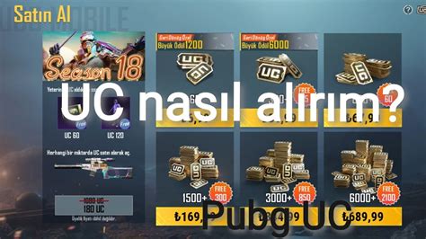 Pubg Uc nasıl satın alınır How to buy Uc YouTube