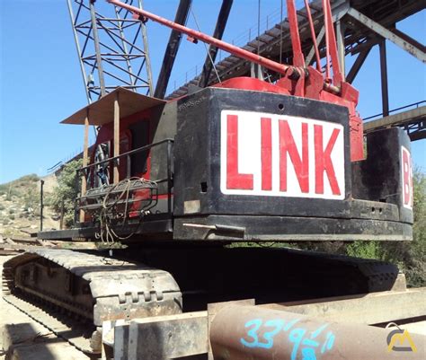 Link Belt LS 518 150 Ton Lattice Boom Crawler Crane For Sale Hoists