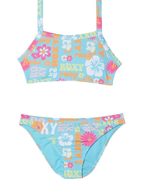 Roxy Kids Island Trip Crop Top Set Big Kids 6pm