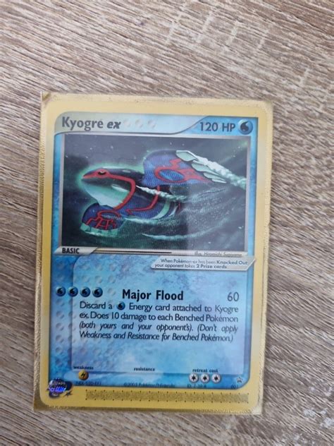 Kyogre Ex Promo Set Hobbies Toys Toys Games On Carousell