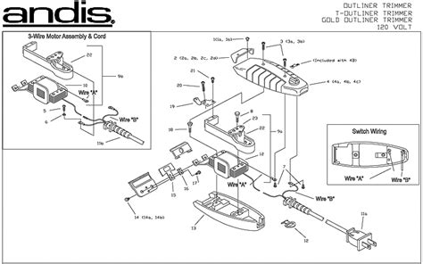 Wahl Detailer Parts Diagram