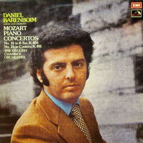 Daniel Barenboim Mozart The English Chamber Orchestra Piano Concertos 18 And 24 1973 Vinyl