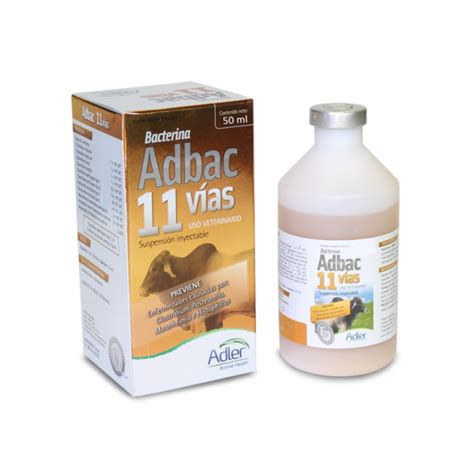 Vacuna Adbac 11 Vías 20 Dosis 100 ml Agrosur Cancún