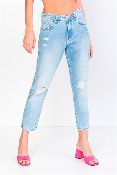 Cal A Jeans Flor De Lis Feminino Loja Dispa Multimarcas