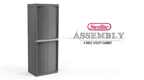 Sterilite Storage Cabinet Instructions – Two Birds Home