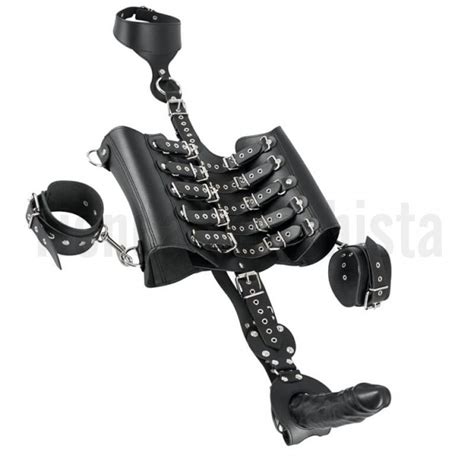 Arnés de Cuero con Dildo Envío GRATIS