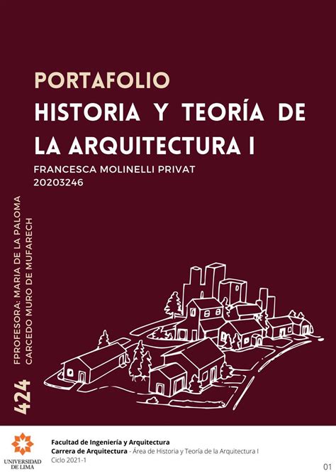 Portafolio De Historia Y Teor A De La Arquitectura I By Francesca Mar A