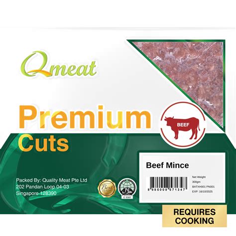 Qmeat Frozen Beef Mince (300g) – Quality Meat Butchery