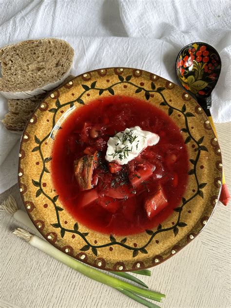 Borsch Borscht Classical Russian Beet Soup Борщ Grabandgorecipes