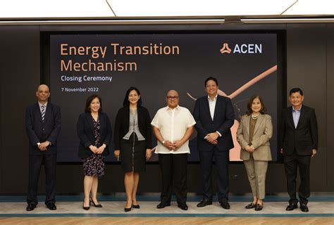 Acen Completes The Worlds First Energy Transition Mechanism