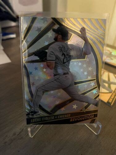 Panini Revolution Lucas Giolito Astro Parallel White Sox Card Non