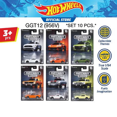 Matchbox Themed Diecast sold as box แมตชบอกซ รถโมเดล ขายยกกลอง 10