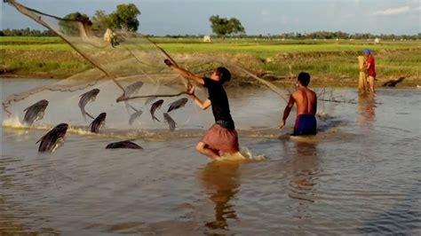 Khmer Fishing New Video Fishing Traditional Fishing At Kampong Speu