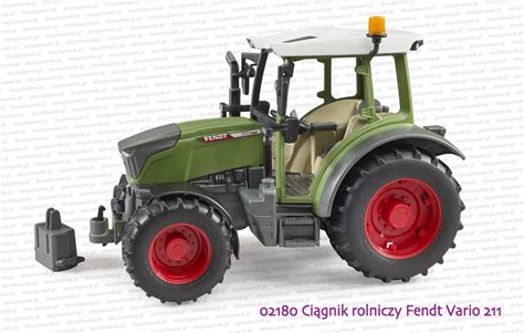 Zabawka 02180 BRUDER Ciągnik rolniczy Fendt Vario 211 zabawki Bruder