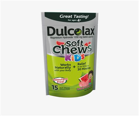 Kids Soft Chews For Constipation Relief Dulcolax® Saline Laxative