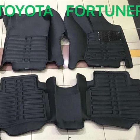 Jual Karpet 5d Premium All New Fortuner 2016 2021 Hitam Di Seller