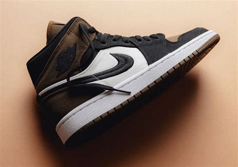 Where To Buy The Air Jordan 1 Mid SE Olive Toe SneakerNews