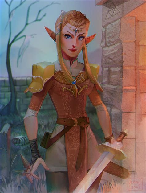 Artstation Elven Zelda