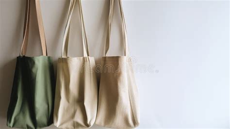 Eco-Friendly Shopping Bags Reusable for Sustainable Living - Ai Generated Stock Illustration ...