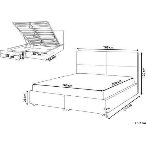 Letto Con Rete In Velluto Grigio Chiaro E Dorato X Cm