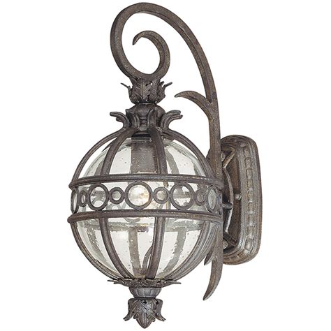 Troy Lighting B5001 FRN Campanile 1 Light 8 Inch French Iron Wall