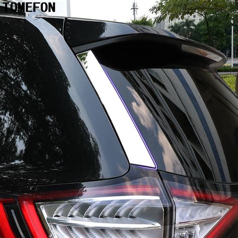 Auto Accessories For Ford Edge Abs Chrome Car Spoilers Rear Back