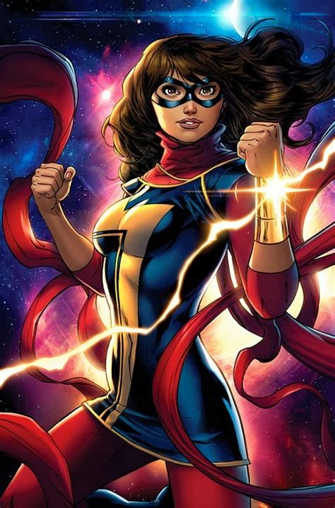 Take A Look At The New Ms Marvel Kamala Kahn In Her New Outfit