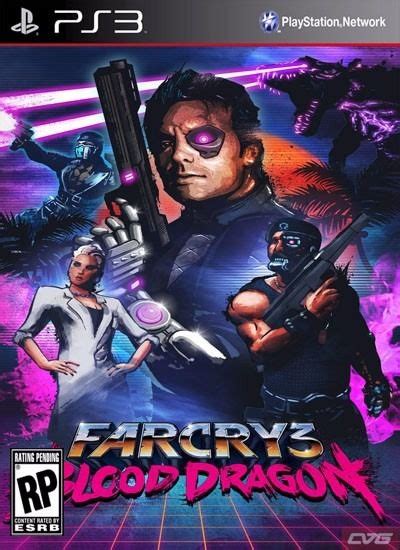 Far Cry Blood Dragon Ps Psn M Dia Digital Volpe Games