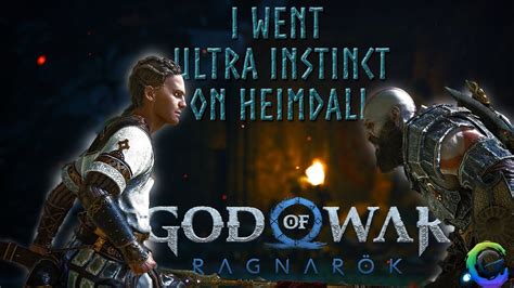 God of War Ragnarök Kratos vs Heimdall No Damage GMGOW YouTube