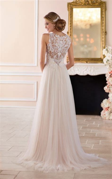 33 Elegant High Neck Wedding Dresses To Try Mrs To Be