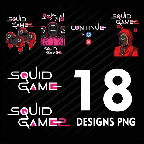 squid game  png pack  png squid game instant  png
