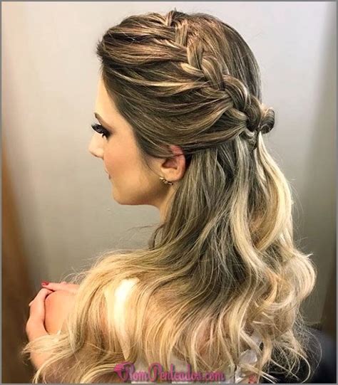 Penteado Fácil Cabelo Longo Liso Bom Penteados