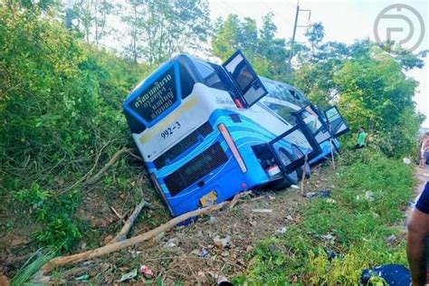 Diez Personas Heridas Tras Accidente De Autobús En Songkhla The