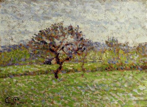 An Apple Tree At Eragny C 1887 Camille Pissarro WikiArt Org