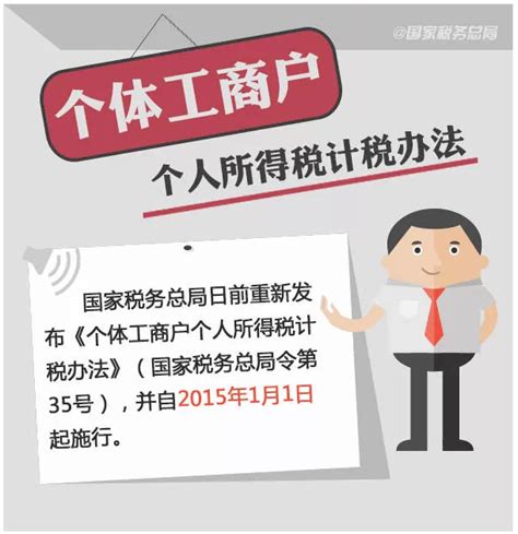 一图读懂新版个体工商户个人所得税计税办法会计实务 正保会计网校