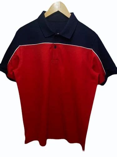 Men Collar Neck Cotton T Shirt At Rs 450 Piece Men Collar T Shirt In