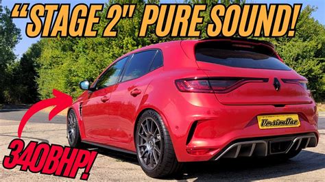 RENAULT MEGANE TURBO BACK STAGE 2 PURE SOUND YouTube