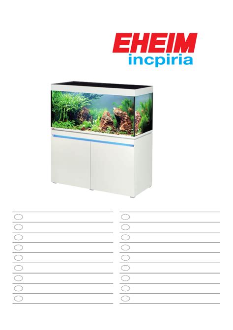 User Manual Eheim Incpiria Pure English Pages