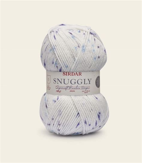 Sirdar Snuggly Supersoft Aran Rainbow Drops Crafty Bride