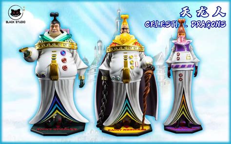 Black Studio One Piece Celestial Dragons | Mirai Collectibles