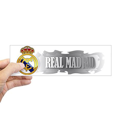 Buy CafePress Real Madrid Elegant 10"x3" Rectangle Bumper Sticker Car ...